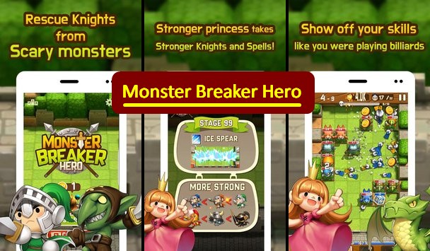 Monster Breaker Hero: Best Latest Free Games Android App