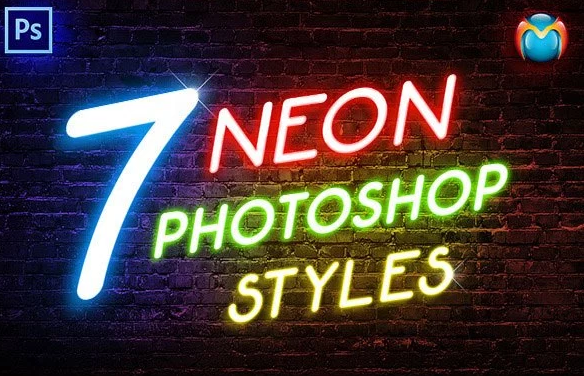 Neon Photoshop Styles