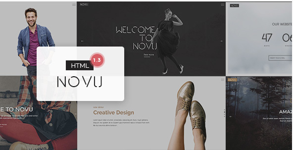 Novu: Creative HTML Website Templates