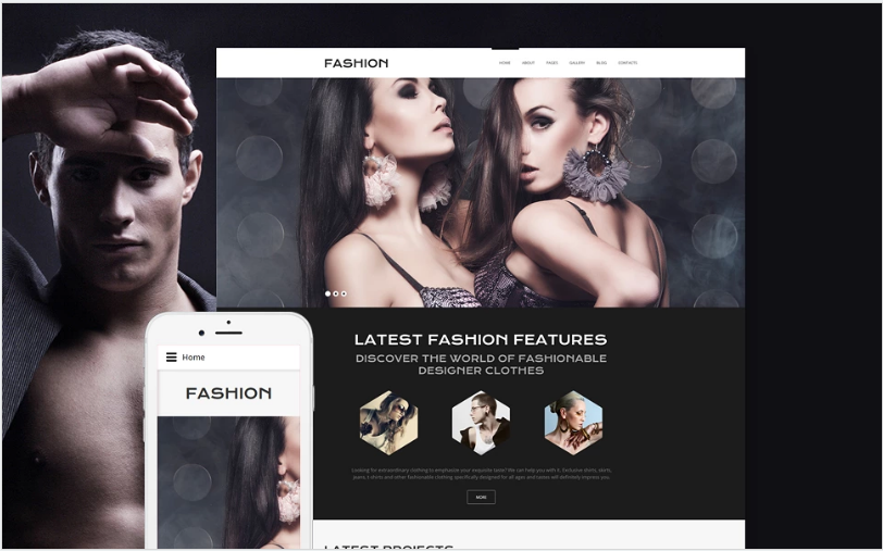 Online Fashion Joomla Template