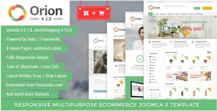 Best Ecommerce Joomla Themes