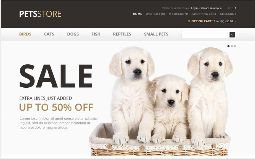 Paws & Tails PrestaShop Theme