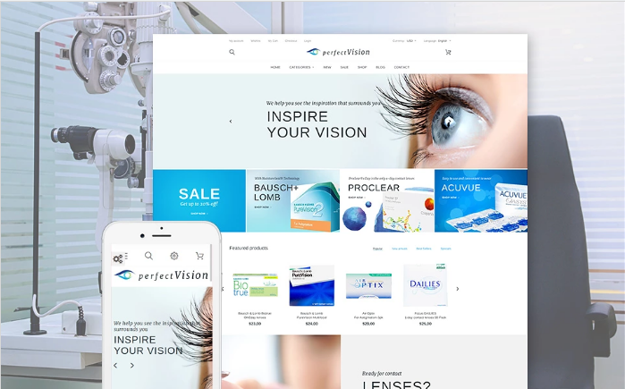 Perfect Vision PrestaShop Theme