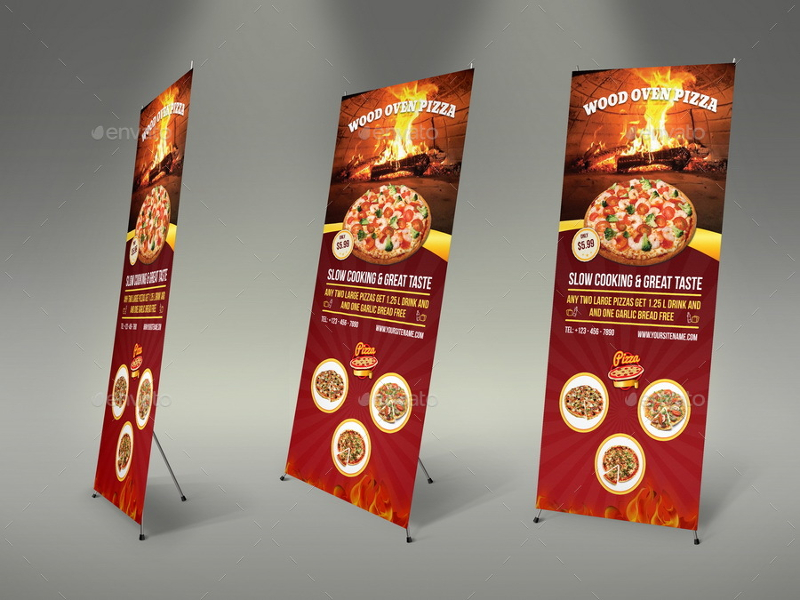 Pizza-Restaurant-Roll-Up-Menu