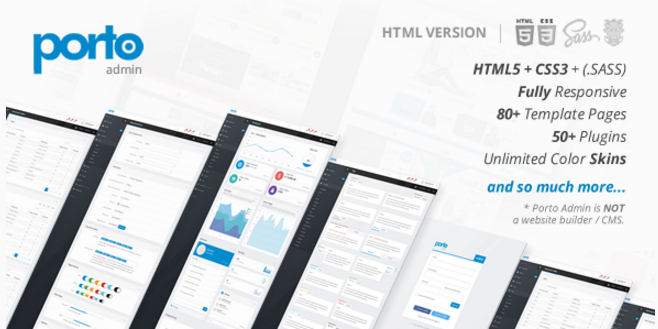 Porto Admin - Responsive HTML5 Template