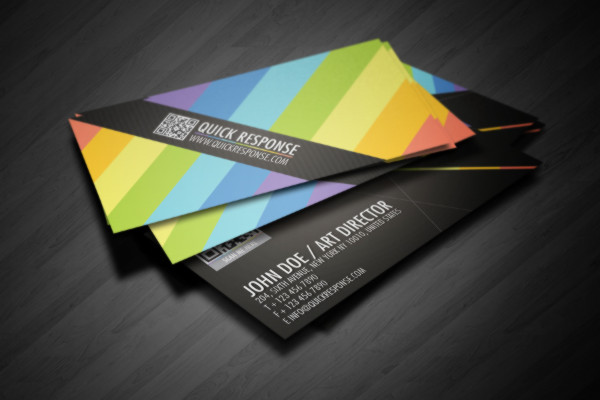 Quick Response Business Card