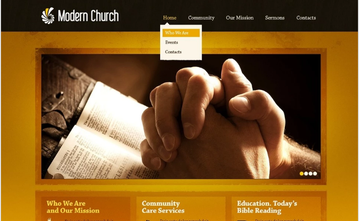 Best Free Church Website Templates