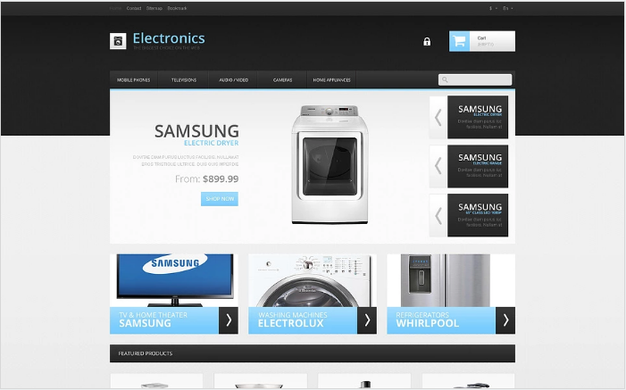 Responsive Electronics Store PrestaShop Theme