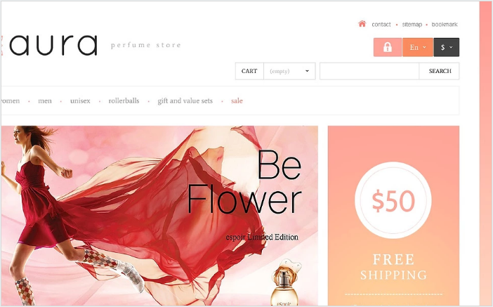 Responsive Perfumes Store PrestaShop Theme