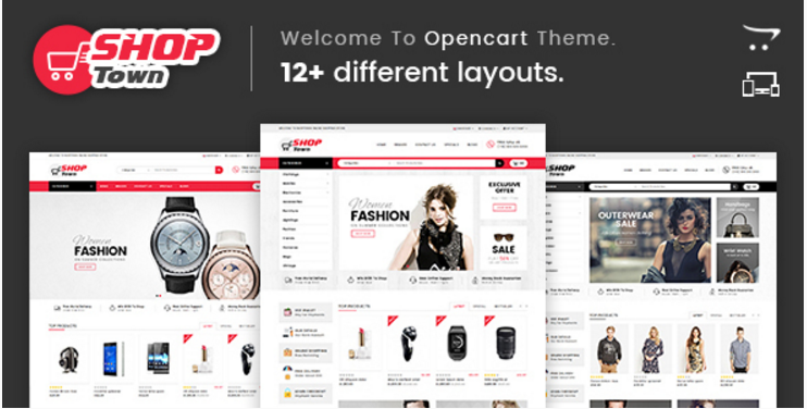 Shop Town - Multipurpose OpenCart Theme