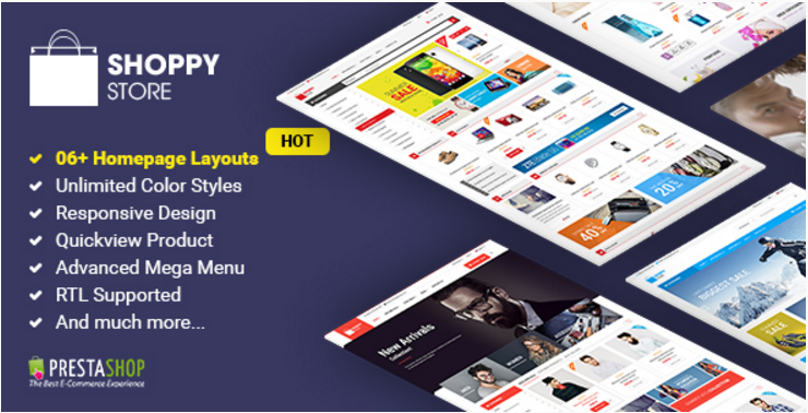 Shoppy Store - Responsive Prestashop Theme