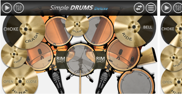 Topmost Free Music Android App - Drum set