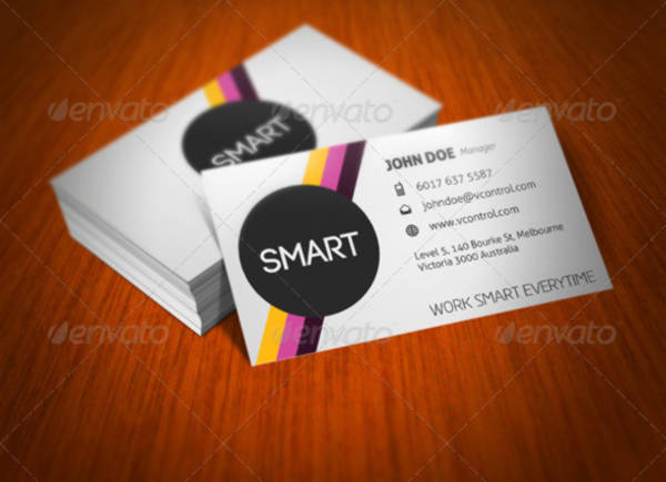 Smart Stripes Business Card