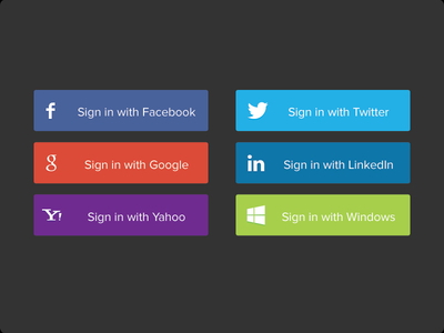 Social-Sign-In-Buttons