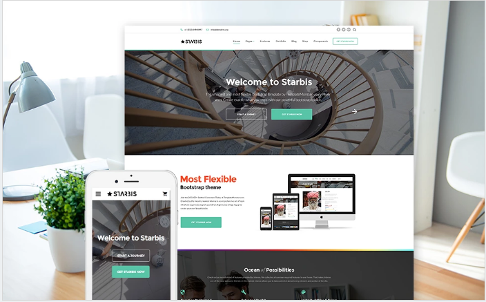 Starbis - Multipurpose Website Template For Business