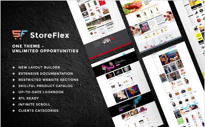 StoreFlex - Responsive Multipurpose OpenCart Template + RTL