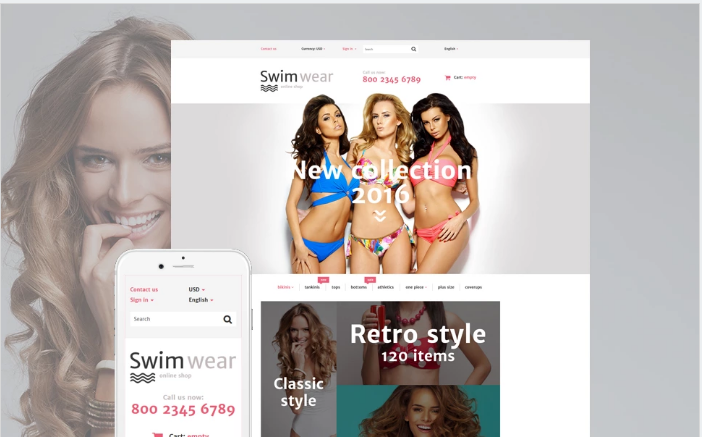 Swimwear PrestaShop Theme