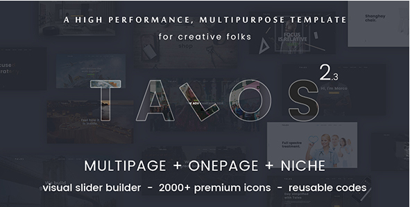 Talos: Creative HTML Website Templates