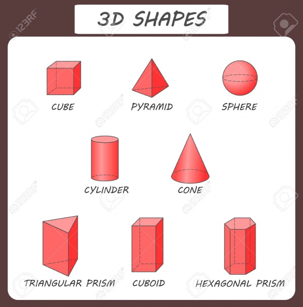 Vector Transparent 3D Brilliant Collection Of Shapes