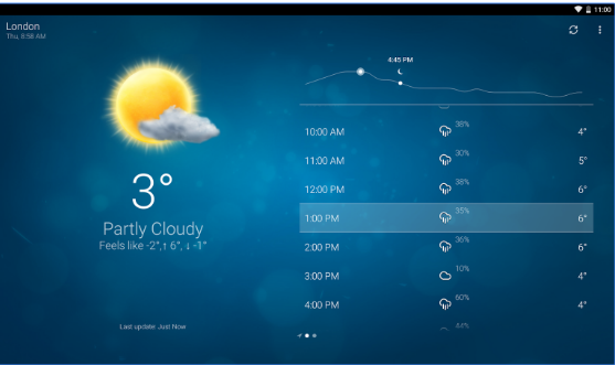 Best Free Weather Android App