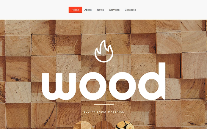 Wooden Flooring Website Template