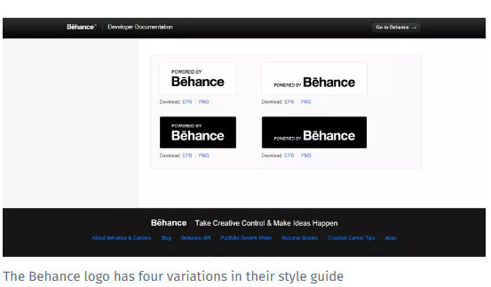 Behance: Well Designed Style Guides