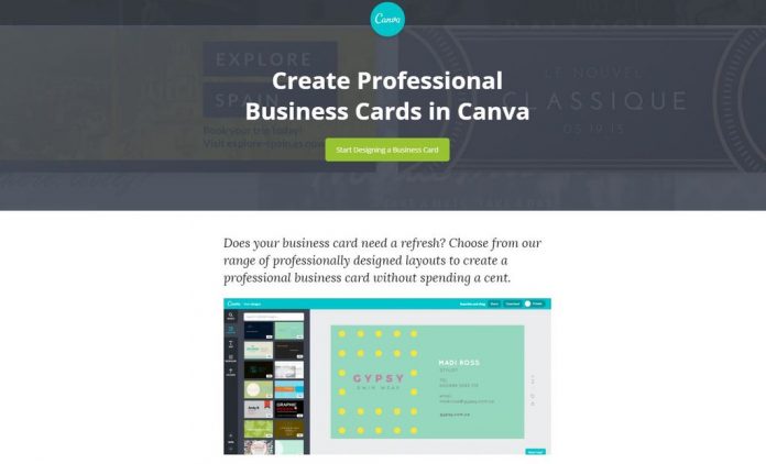 Best Canva Business Cards