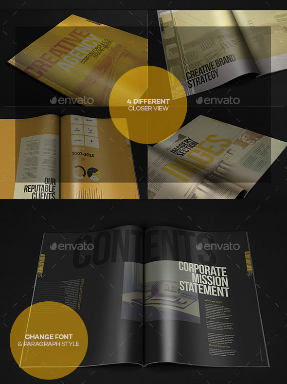 Company Profile & Brand Book Template