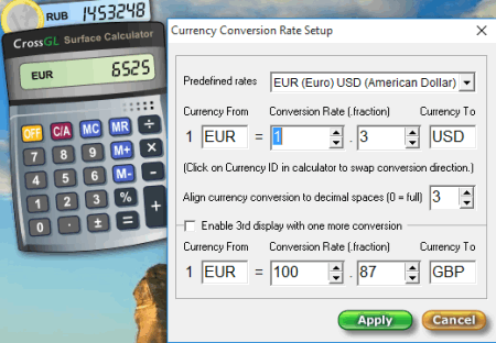 CrossGL Surface Calculator: Top Free Windows Currency Converter Softwares