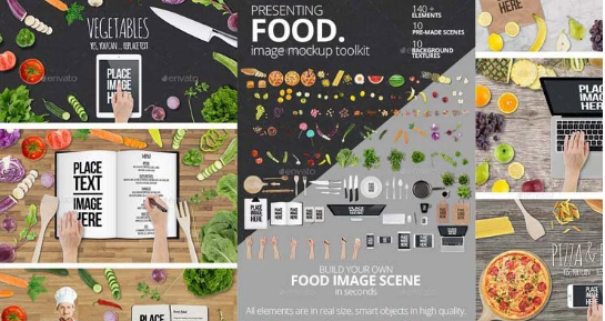 Food Mockup: Creative Hero Image And Scene Generators