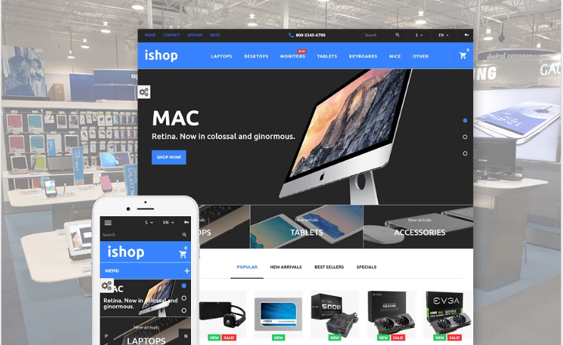 iShop: Best Selling PrestaShop Themes