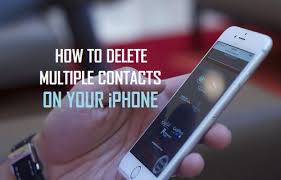 Delete Multiple Contacts from iPhone