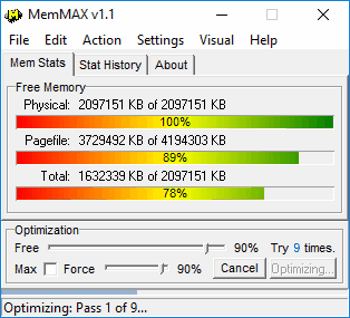 MemMAX: Best Effective Free Memory Optimizer Software For Windows