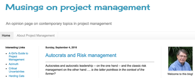 Musings on Project Management