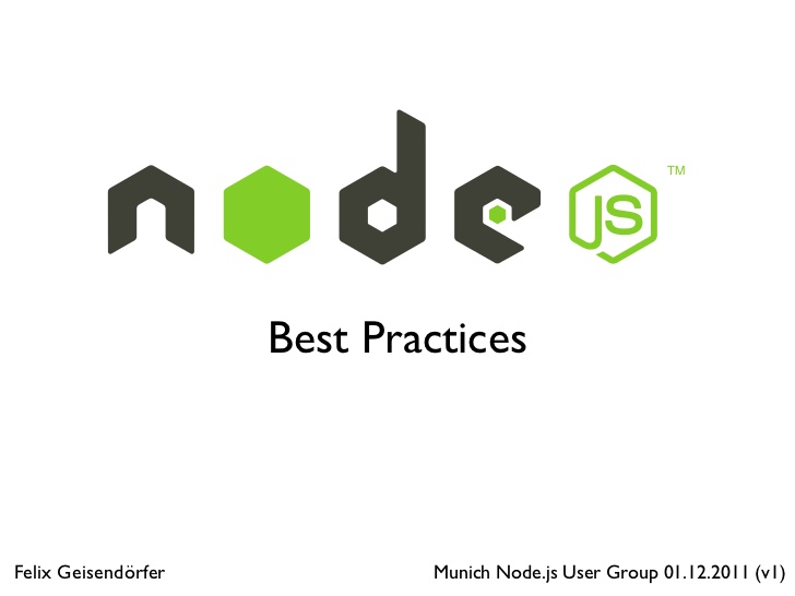 Fabulous Web Application Frameworks For Node.js