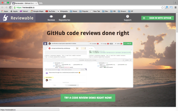 REVIEWABLE: Code Review Tools For Developers