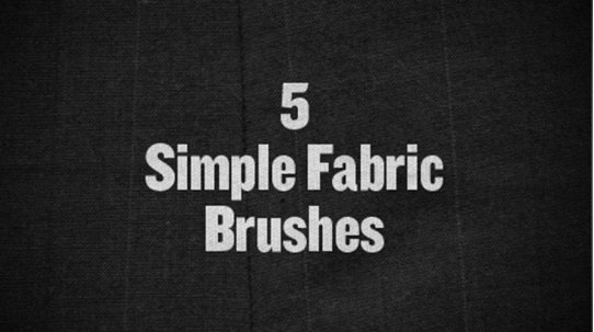 simple fabric: Best Free Photoshop Brush Sets