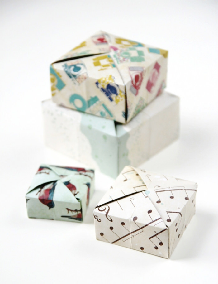 Square Origami Box: Beautiful Gift Design Ideas