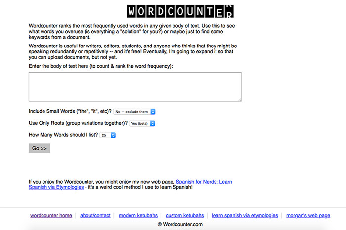 WordCounter: Best Helpful Tools And Web Services Freelance Writers Need