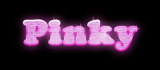 Bling Text Effect