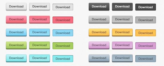 Chunky 3D Web Buttons: CSS3 Buttons With Effects