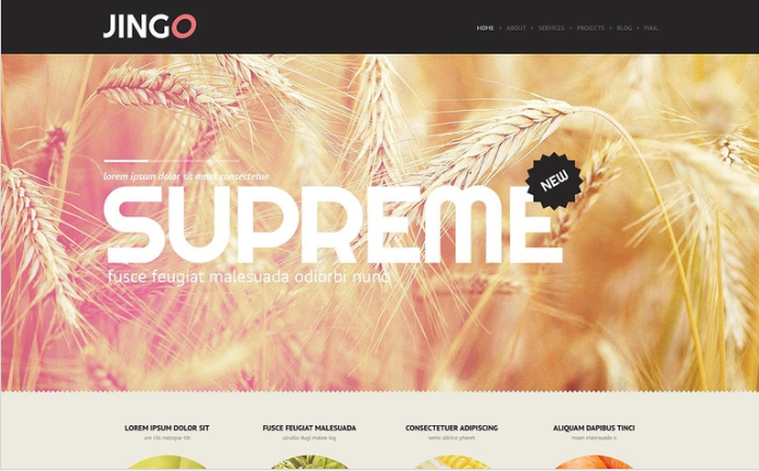 Agriculture WordPress Theme