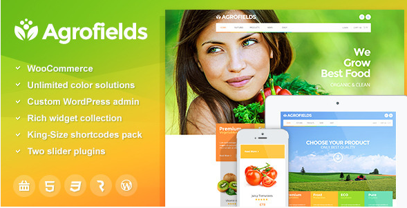 Agrofields: WordPress Agriculture Themes