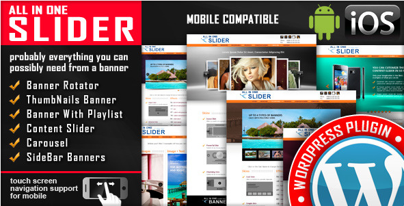 All In One Slider Responsive WordPress Slider Plugin