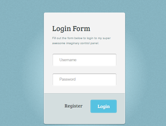 60 Free Css3 Html5 Login Form Templates 2024 Begindot 7518