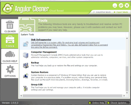 Angular Cleaner