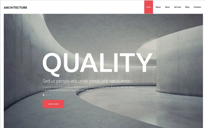 Architecture Studio: Responsive WordPress Themes