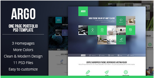 Argo: Best Selling PSD Design Templates