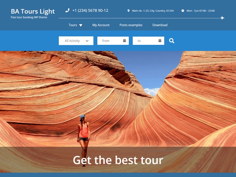 BA Tours light