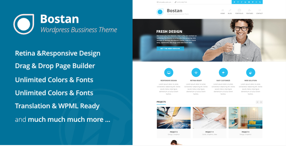 Bostan Business - Business Theme